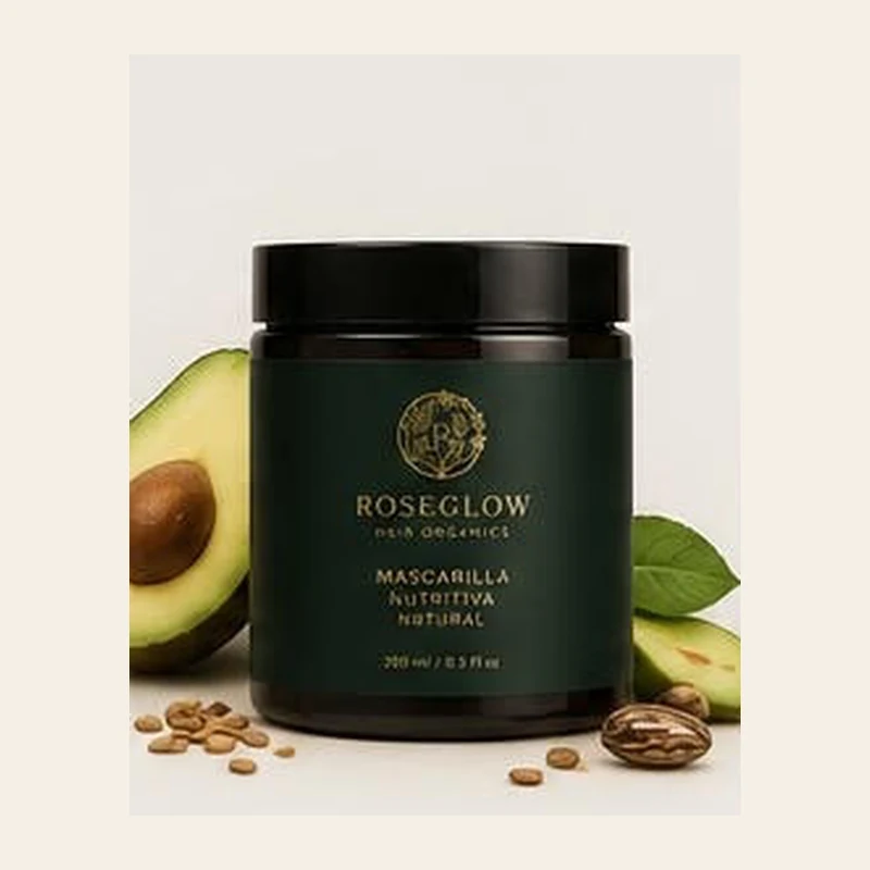 Mascarilla Roseglow nutritiva natural