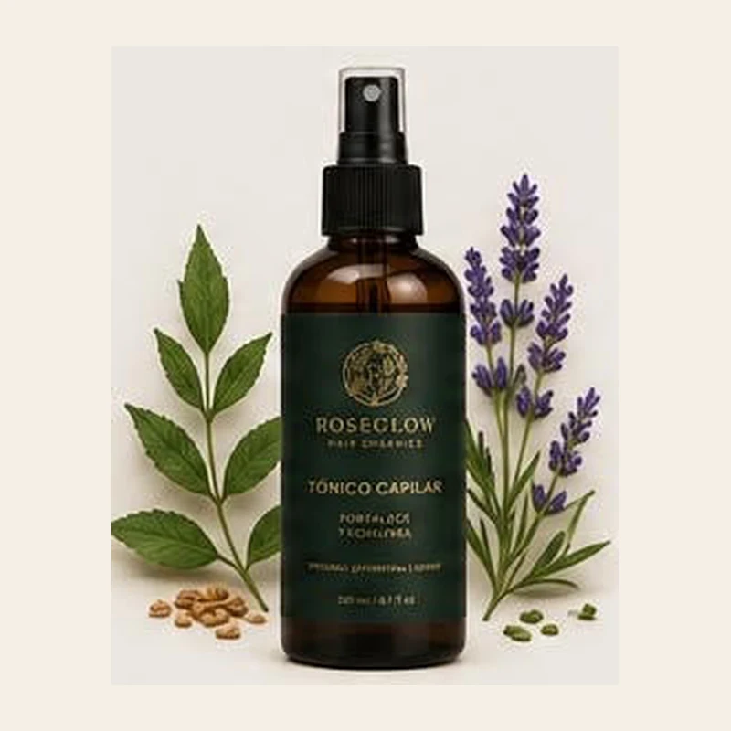 Tónico capilar Roseglow fortalece y equilibra