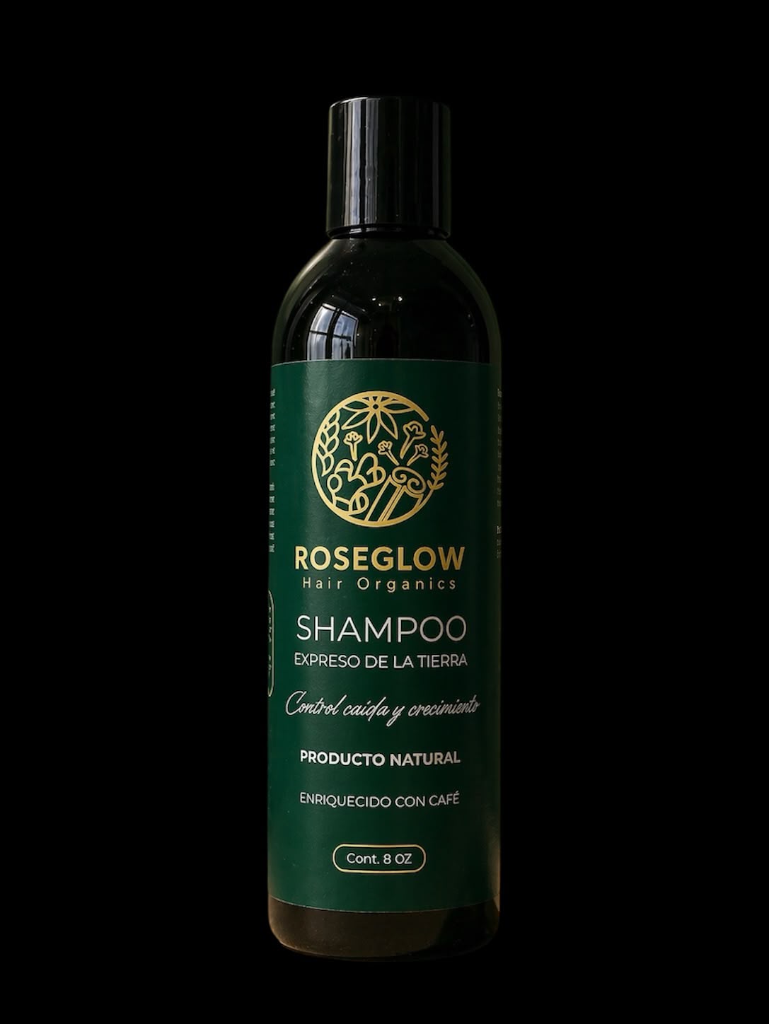 Shampoo Expreso de la Tierra de Roseglow, 8 oz